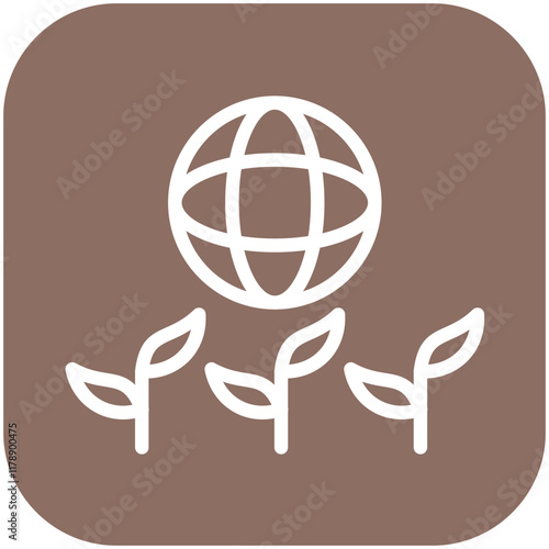 Environment vector icon illustration of Protesting and Civil Disobedience iconset.
