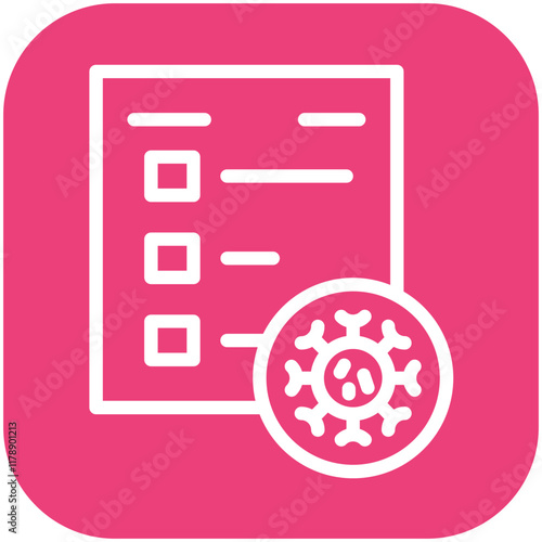 Covid Regulations vector icon illustration of Vacation Planning iconset.