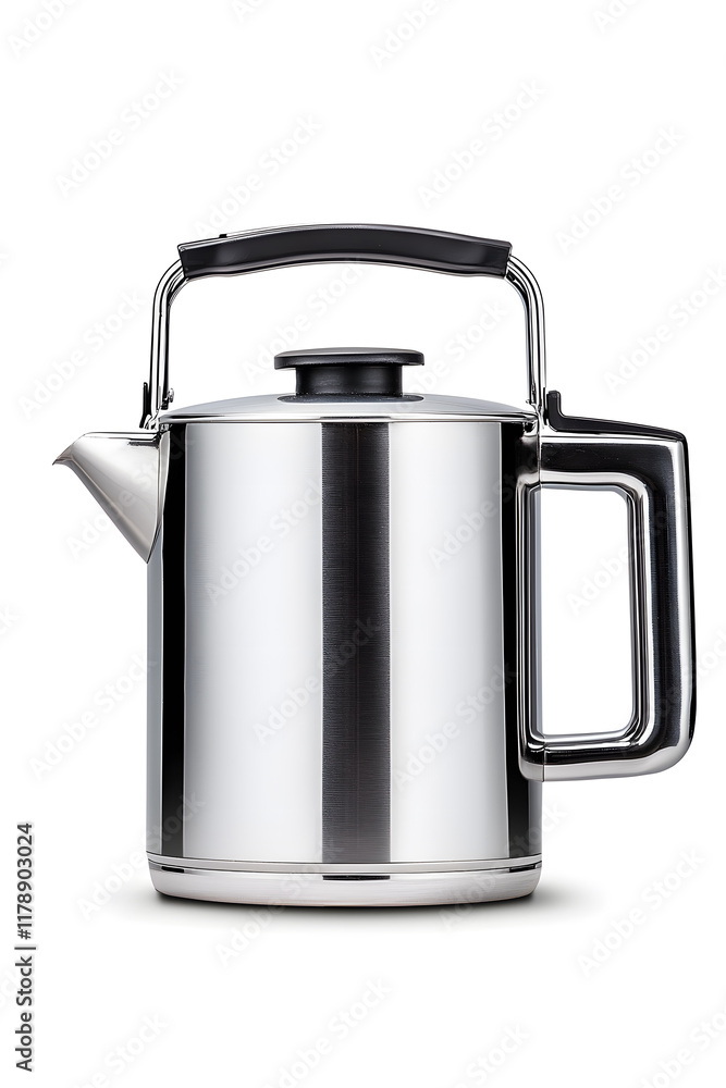 Obraz premium Kettle isolated on white background