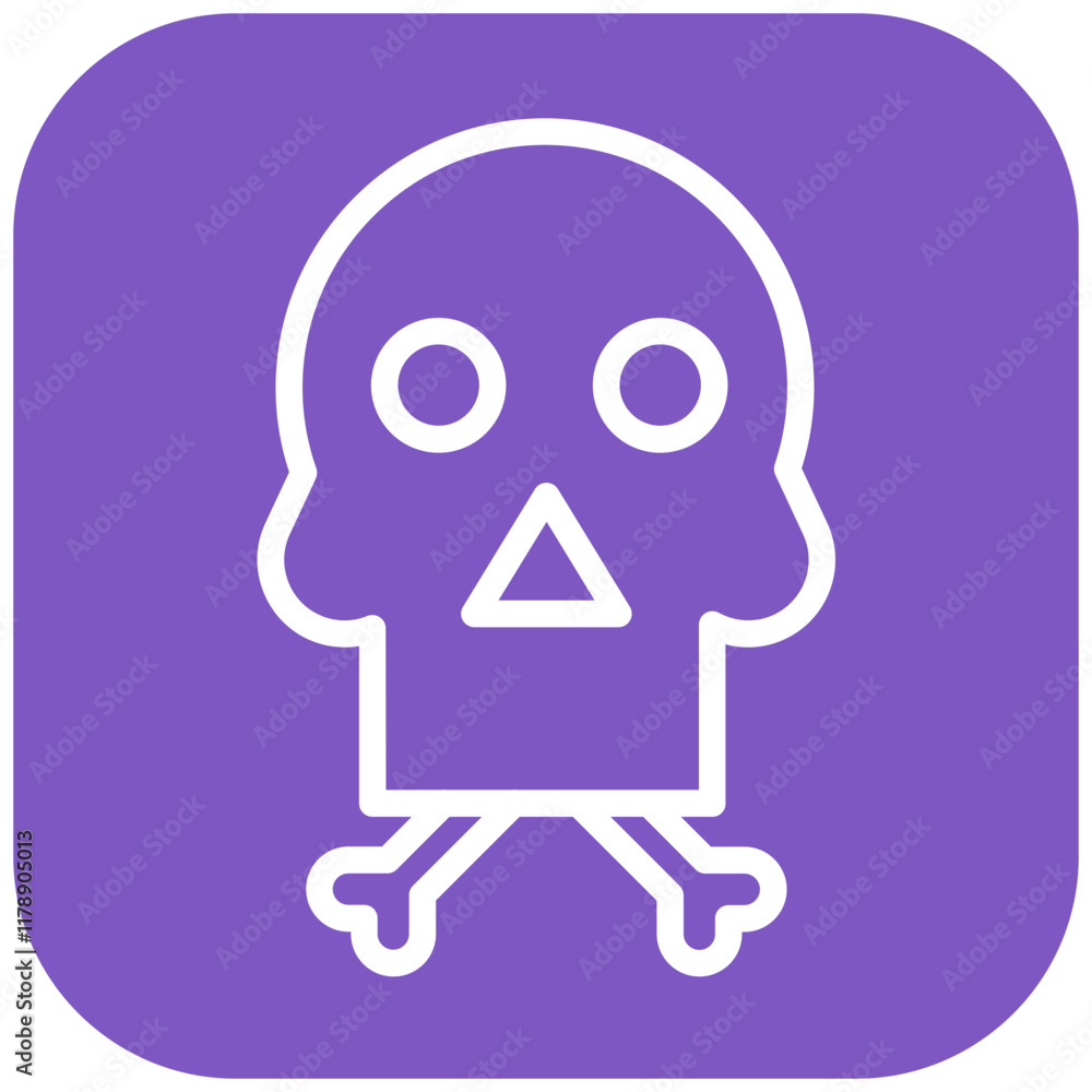 Skull vector icon illustration of Funeral iconset. Skull vector icon illustration of Funeral iconset.