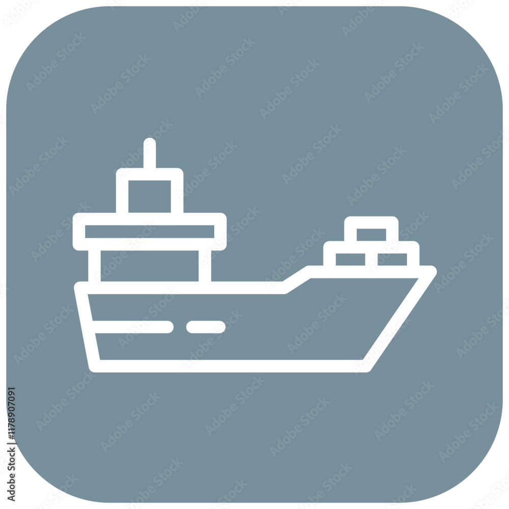 Ship vector icon illustration of Coastline iconset. Ship vector icon illustration of Coastline iconset.