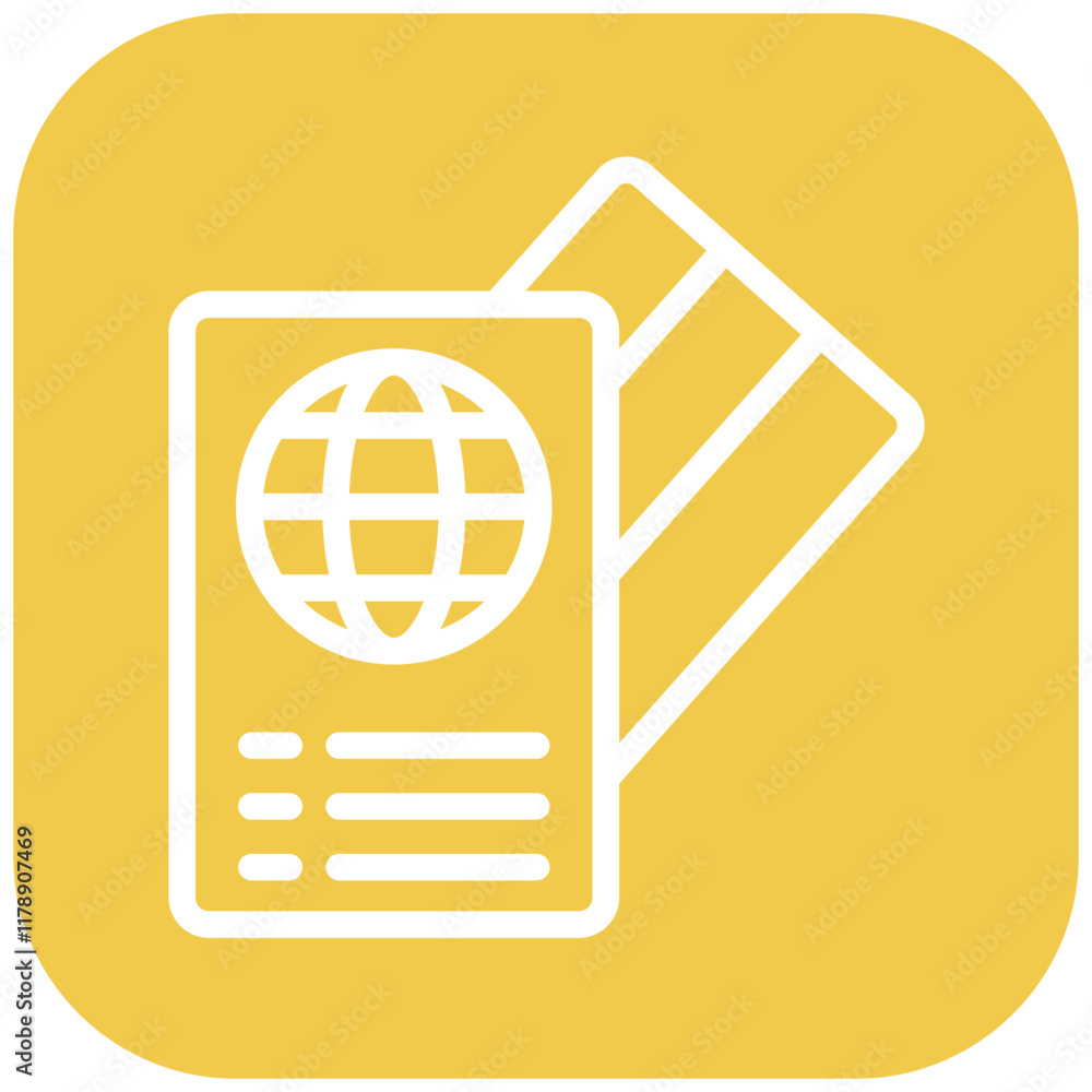 Visa vector icon illustration of Hajj Pilgrimage iconset. Visa vector icon illustration of Hajj Pilgrimage iconset.