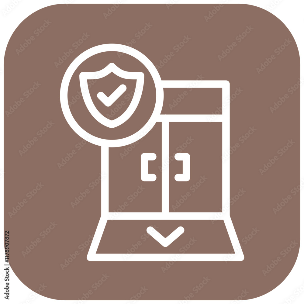 Security Check vector icon illustration of Hajj Pilgrimage iconset. Security Check vector icon illustration of Hajj Pilgrimage iconset.