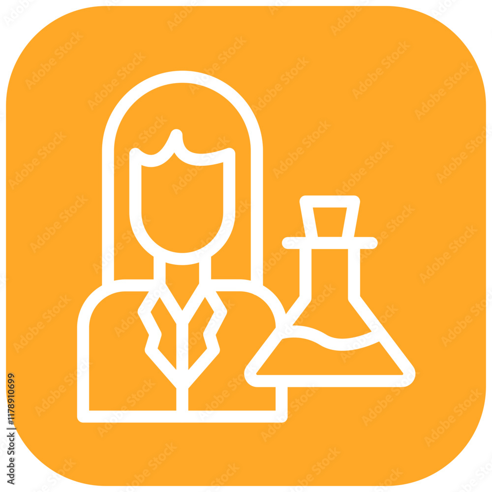 Lab Technician vector icon illustration of Lab iconset. Lab Technician vector icon illustration of Lab iconset.