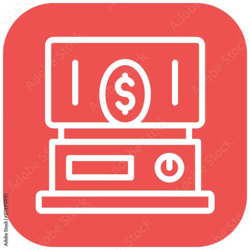 Incubator vector icon illustration of Lab iconset.