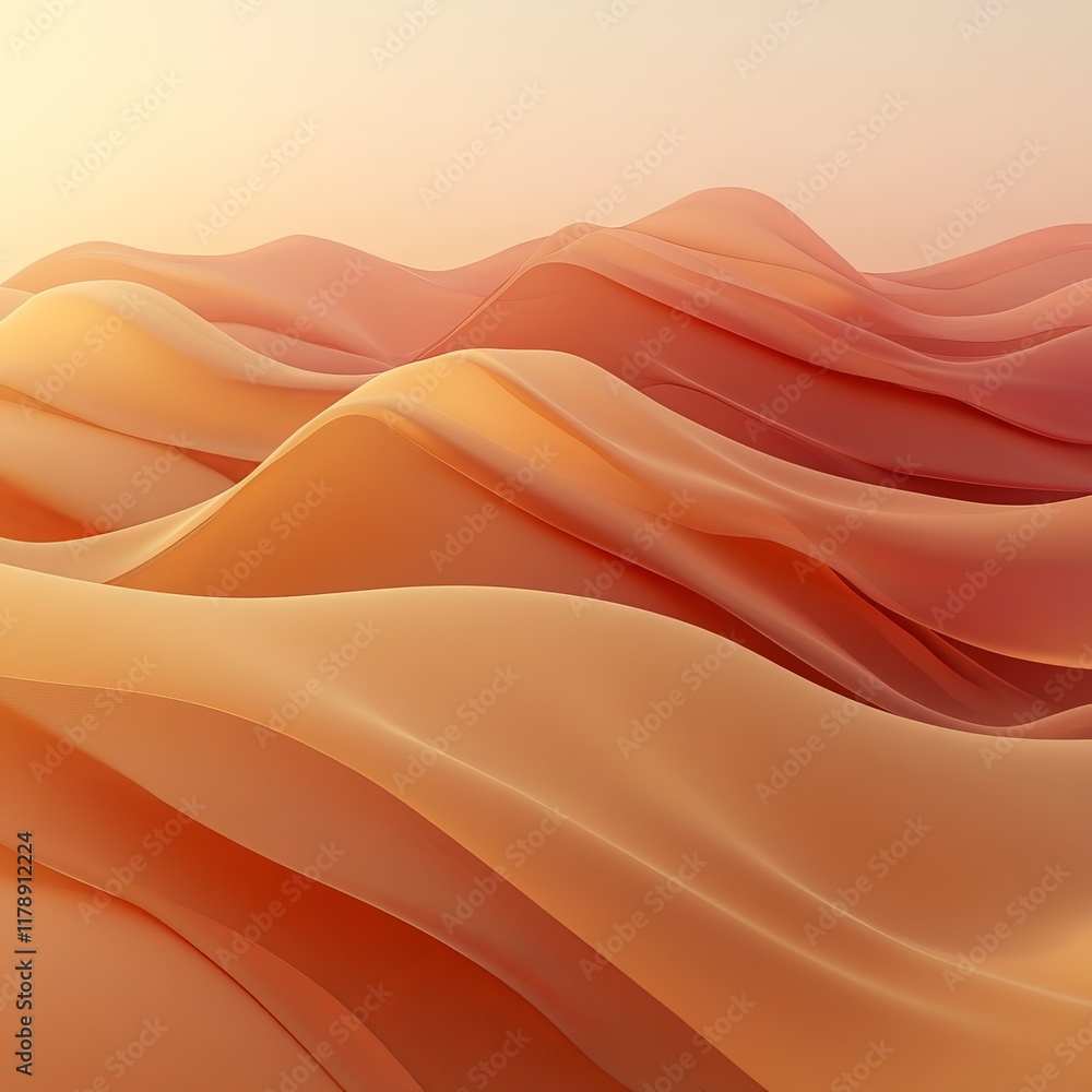 This abstract image features soft waves in warm tones, creating a serene and calming atmosphere. Ideal for backgrounds and creative projects. This abstract image features soft waves in warm tones, creating a serene and calming atmosphere. Ideal for backgrounds and creative projects.