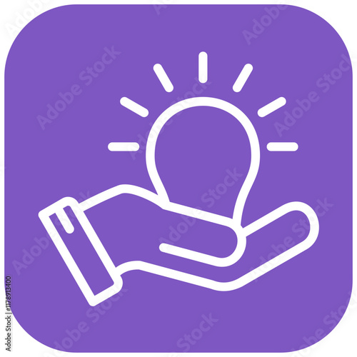 Inspiration vector icon illustration of Leadership iconset.