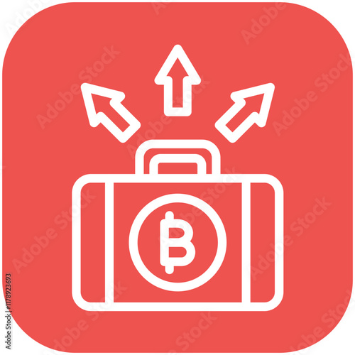 Liquidity vector icon illustration of Cryptocurrency iconset.