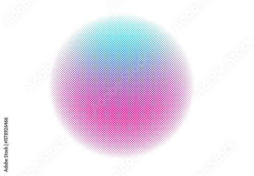 Halftone dot background