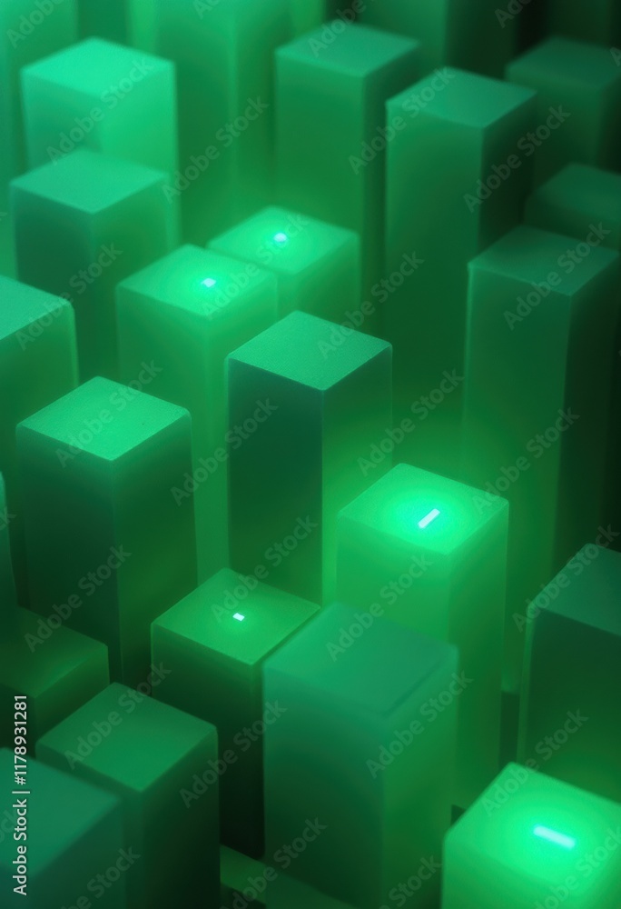 Green Cubes Green Cubes