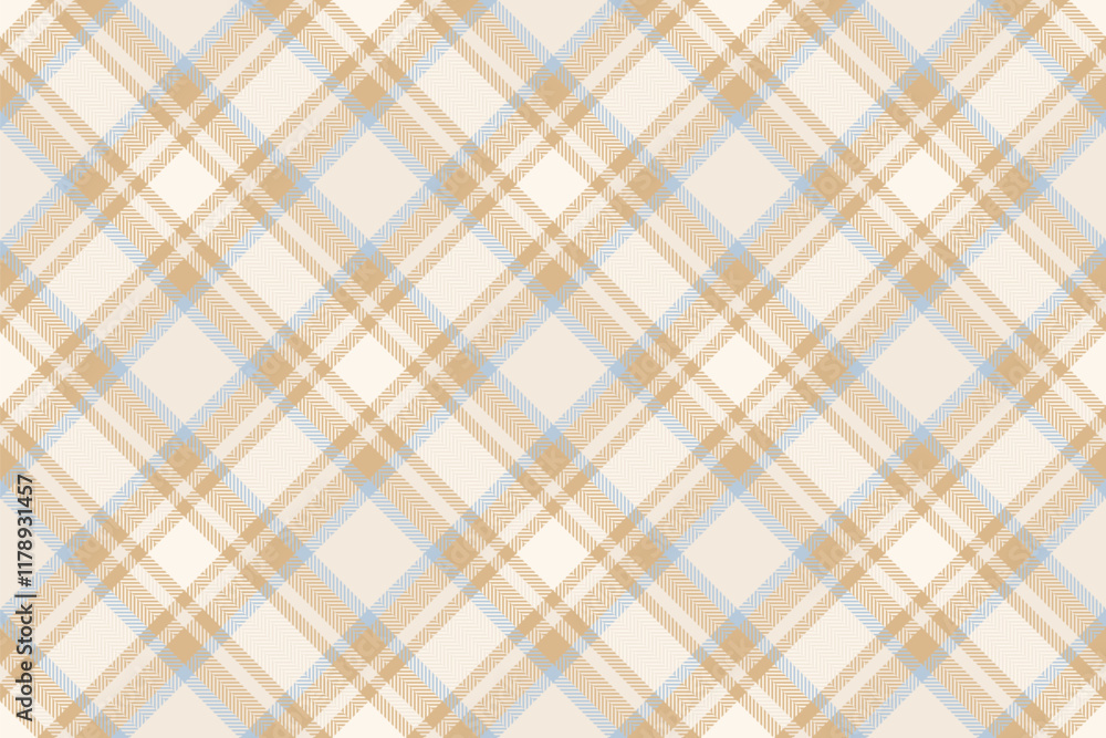 Brazil vector plaid textile, vibrant pattern fabric tartan. Twill seamless texture check background in light and burly wood colors. Brazil vector plaid textile, vibrant pattern fabric tartan. Twill seamless texture check background in light and burly wood colors.