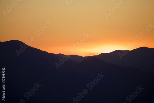 Wallpaper Mural Landscape from the Mount Nemrut in southeastern Turkey at sunset Torontodigital.ca