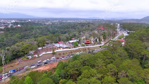 Our Lady of Mang Den is a relic of the Statue of Our Lady of Fatima in Mang Den, a Catholic pilgrimage site of the Diocese of Kon Tum, located in Mang Den town photo