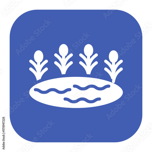 Ponds icon vector image. Can be used for Natural Resources.