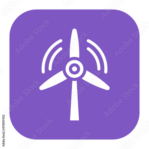 Wind Energy icon vector image. Can be used for Natural Resources.
