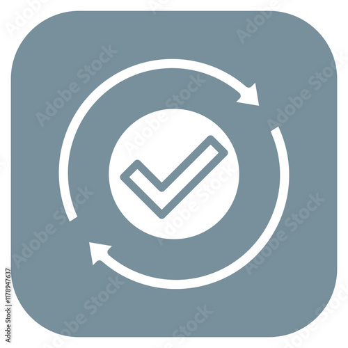 Renew icon vector image. Can be used for Upcycling.