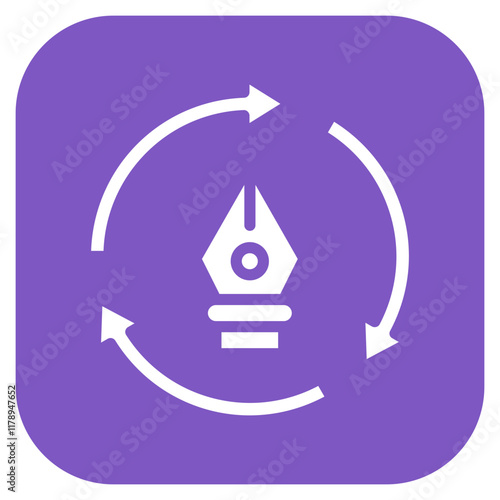 Redesign icon vector image. Can be used for Upcycling.