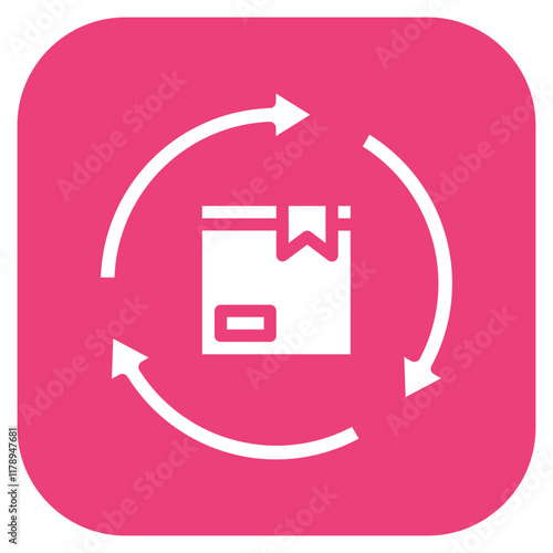 Refurbish icon vector image. Can be used for Upcycling.