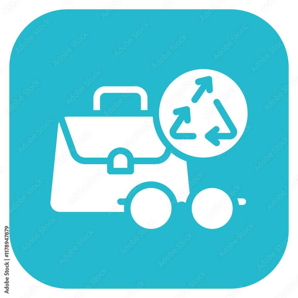 Upcycled Accessories icon vector image. Can be used for Upcycling. Upcycled Accessories icon vector image. Can be used for Upcycling.