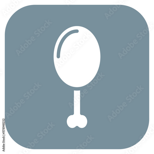 Bone icon vector image. Can be used for Butcher.