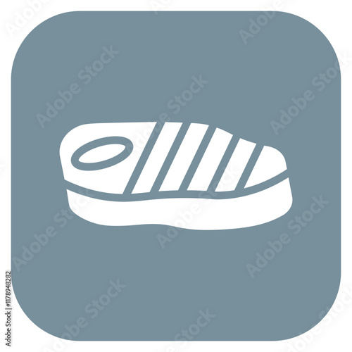 Fat icon vector image. Can be used for Butcher.