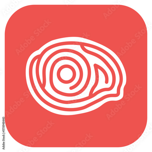Ribeye Steak icon vector image. Can be used for Butcher.