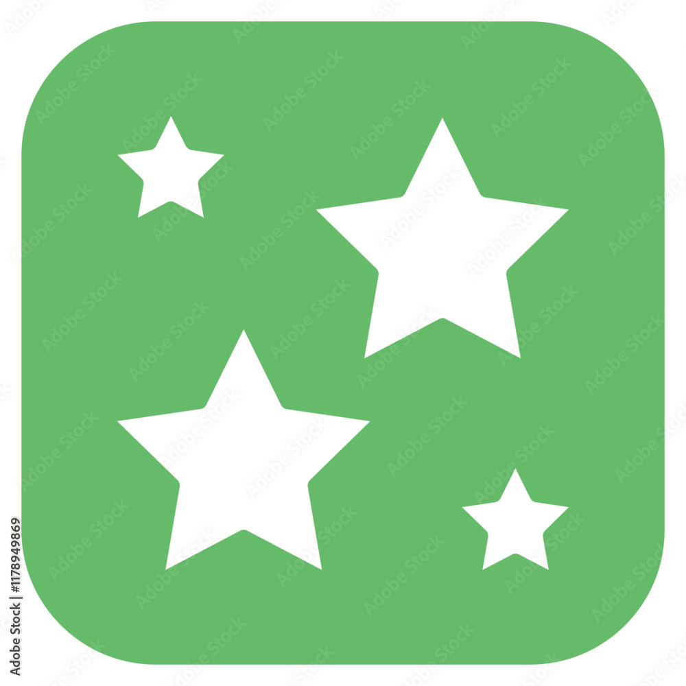Stars icon vector image. Can be used for Time to Sleep. Stars icon vector image. Can be used for Time to Sleep.