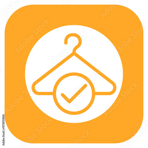 Coat Check icon vector image. Can be used for Nightclub.