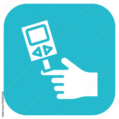 Diabetes Monitoring icon vector image. Can be used for World Diabetes Day.