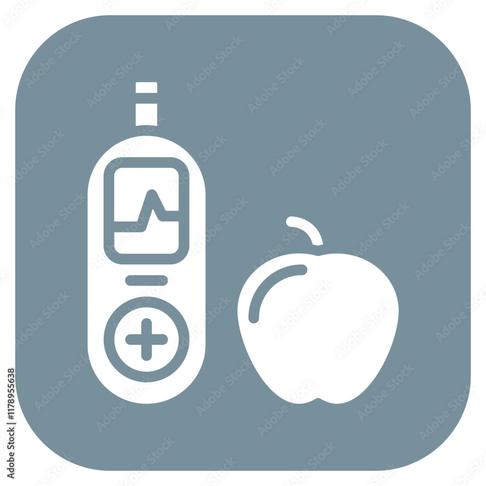 Diabetes Symptoms icon vector image. Can be used for World Diabetes Day. Diabetes Symptoms icon vector image. Can be used for World Diabetes Day.