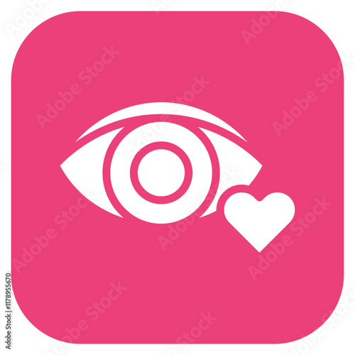 Eye Care icon vector image. Can be used for World Diabetes Day.