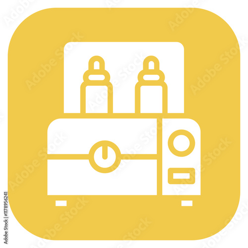 Sterilizer icon vector image. Can be used for Surgery.