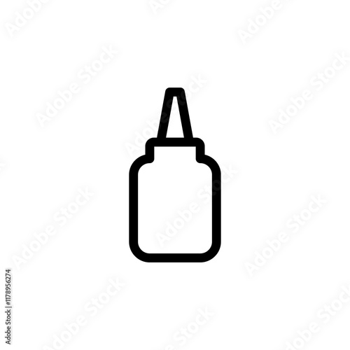 glue icon sign vector design