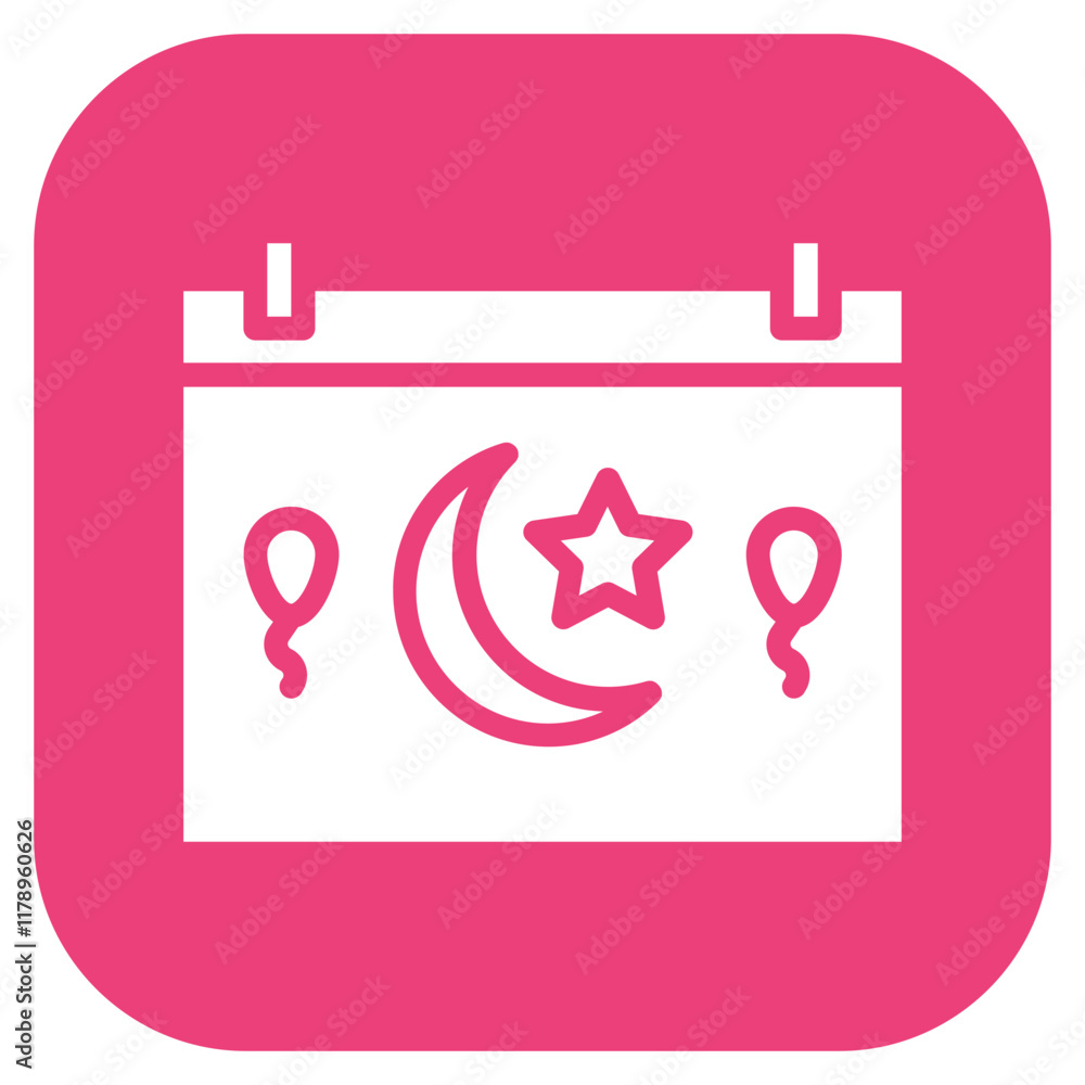Festival Schedule icon vector image. Can be used for Music Festival. Festival Schedule icon vector image. Can be used for Music Festival.