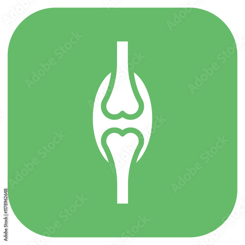 Cartilage icon vector image. Can be used for Orthopedics.