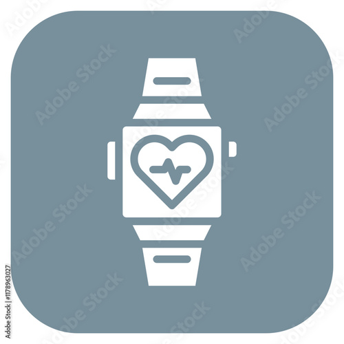 Fitness Tracker icon vector image. Can be used for Weightlifting.