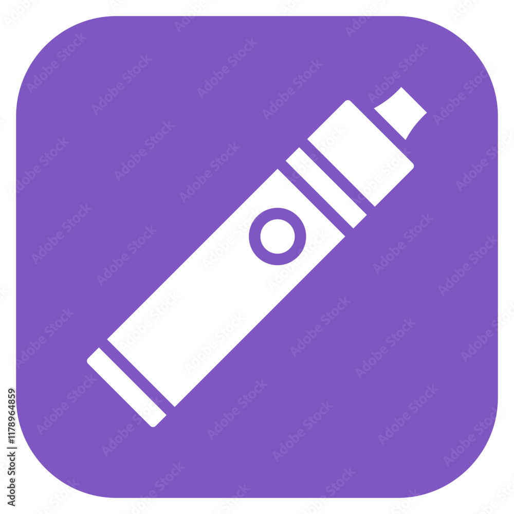 Pod System icon vector image. Can be used for Vaping. Pod System icon vector image. Can be used for Vaping.