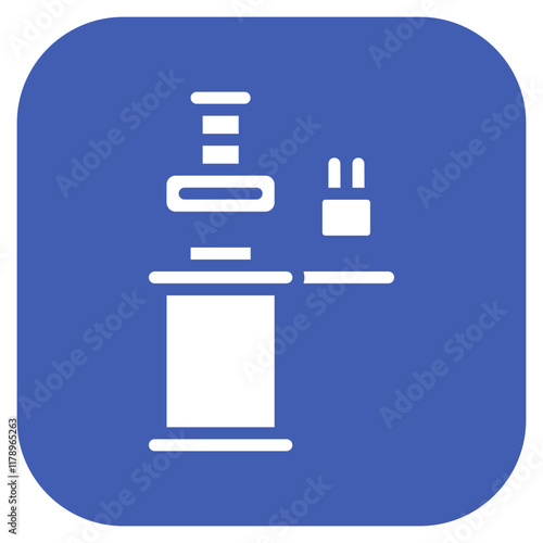 Vape Stand icon vector image. Can be used for Vaping.