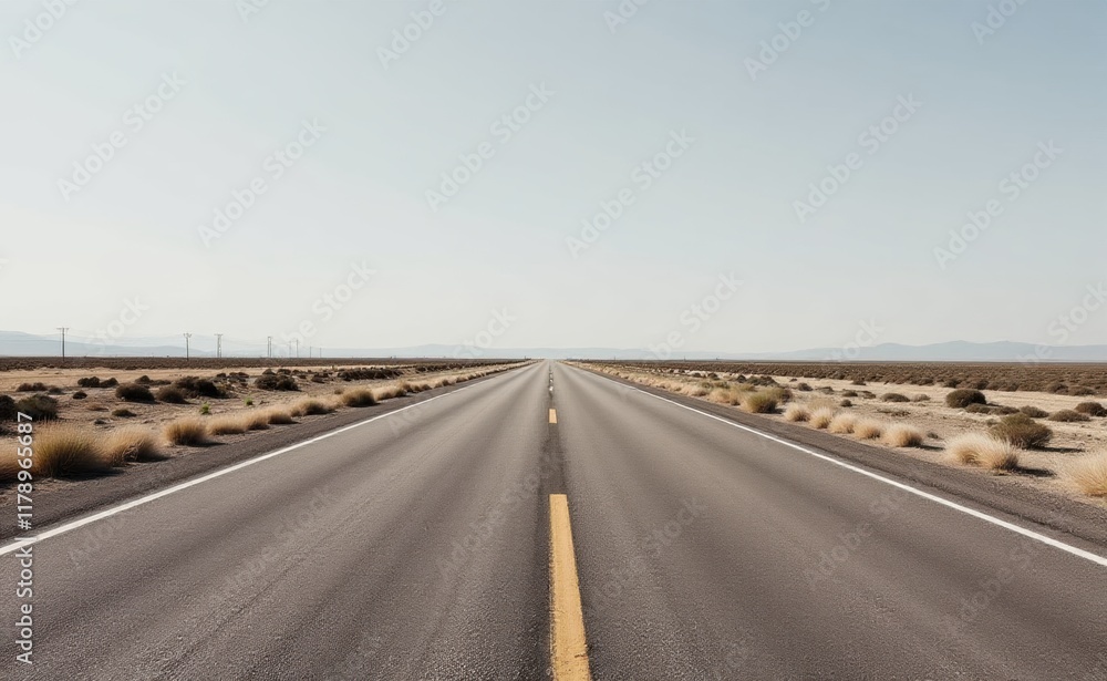 A scenic road winds through a dramatic desert landscape, with towering red rock cliffs and a clear blue sky in the background. A scenic road winds through a dramatic desert landscape, with towering red rock cliffs and a clear blue sky in the background.