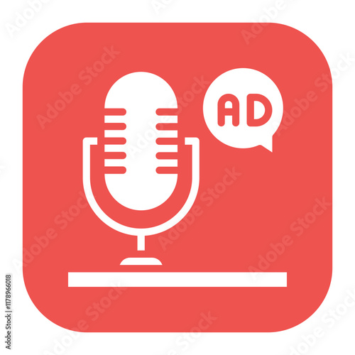 Podcast Platform icon vector image. Can be used for Podcast.