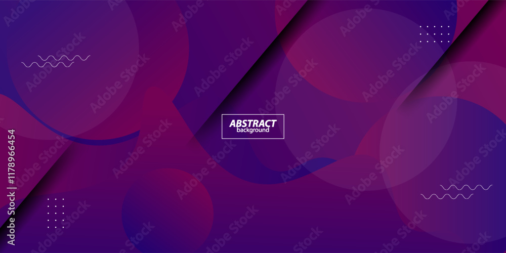 Abstract dark purple geometric 3D background. Wave color background with circle pattern design. Liquid shape composition. Vector Eps10 Abstract dark purple geometric 3D background. Wave color background with circle pattern design. Liquid shape composition. Vector Eps10
