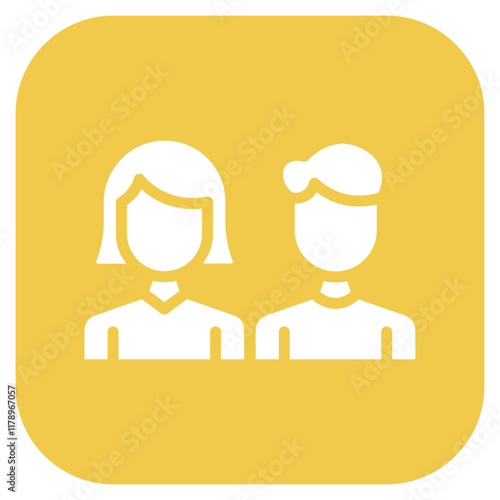 Family icon vector image. Can be used for Family.