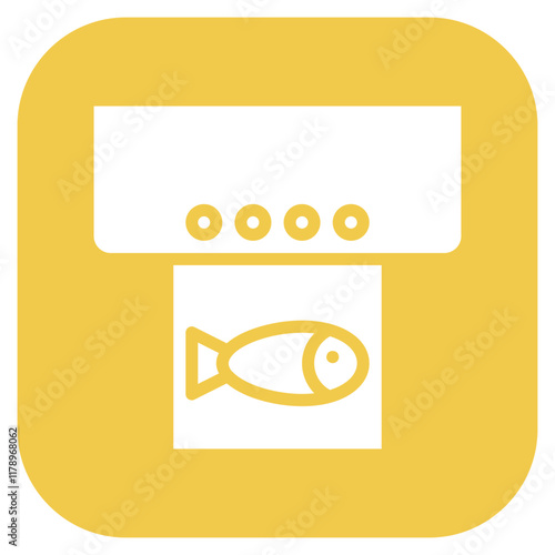 Vacuum Sealer icon vector image. Can be used for Food Processing.