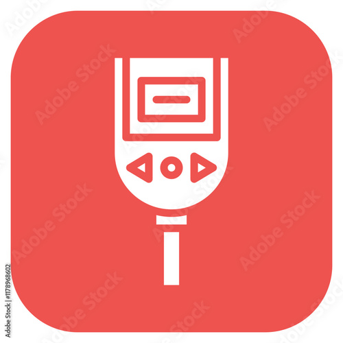 Glucometer icon vector image. Can be used for Diabetes.