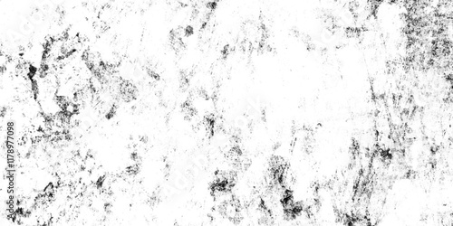 Vector subtle grain texture overlay, grunge background,dirt overlay or screen effect white dust and scratches on a black background. Old vintage wall spray graphic texture vector illustration,