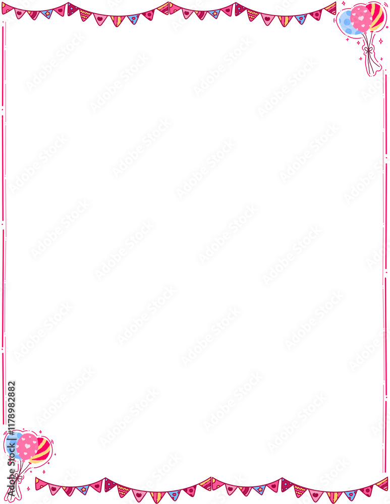 Obraz premium valentine frame