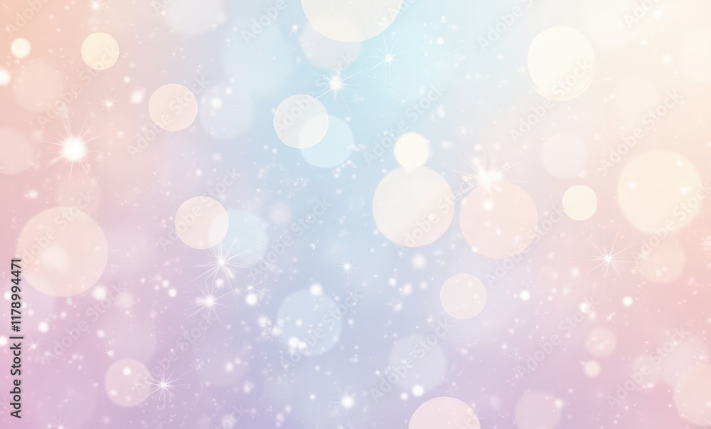 Soft pastel bokeh background with sparkle Soft pastel bokeh background with sparkle