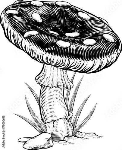A mushroom or toadstool Fly...