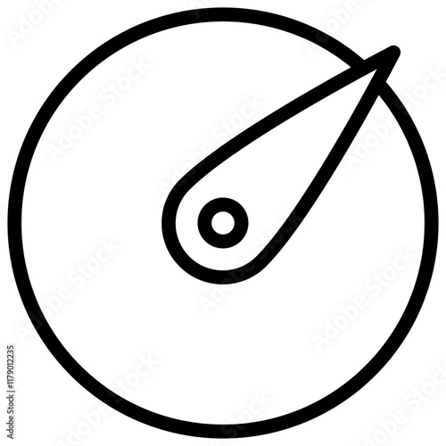 Saturation Icon Outline