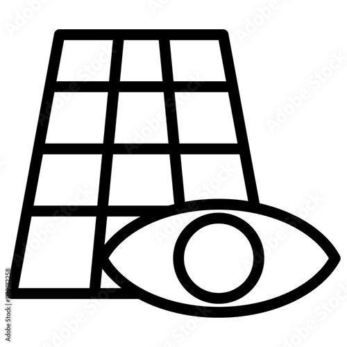 Perspective Icon Outline